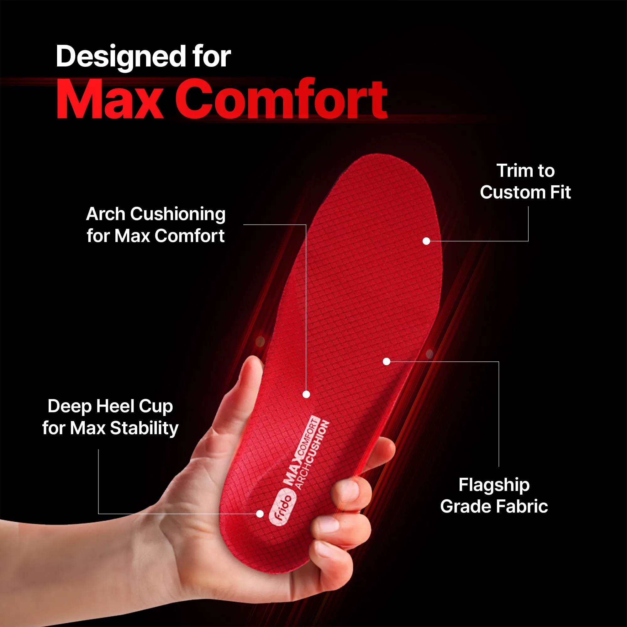 AC - Frido Max Comfort Arch Cushion Insole