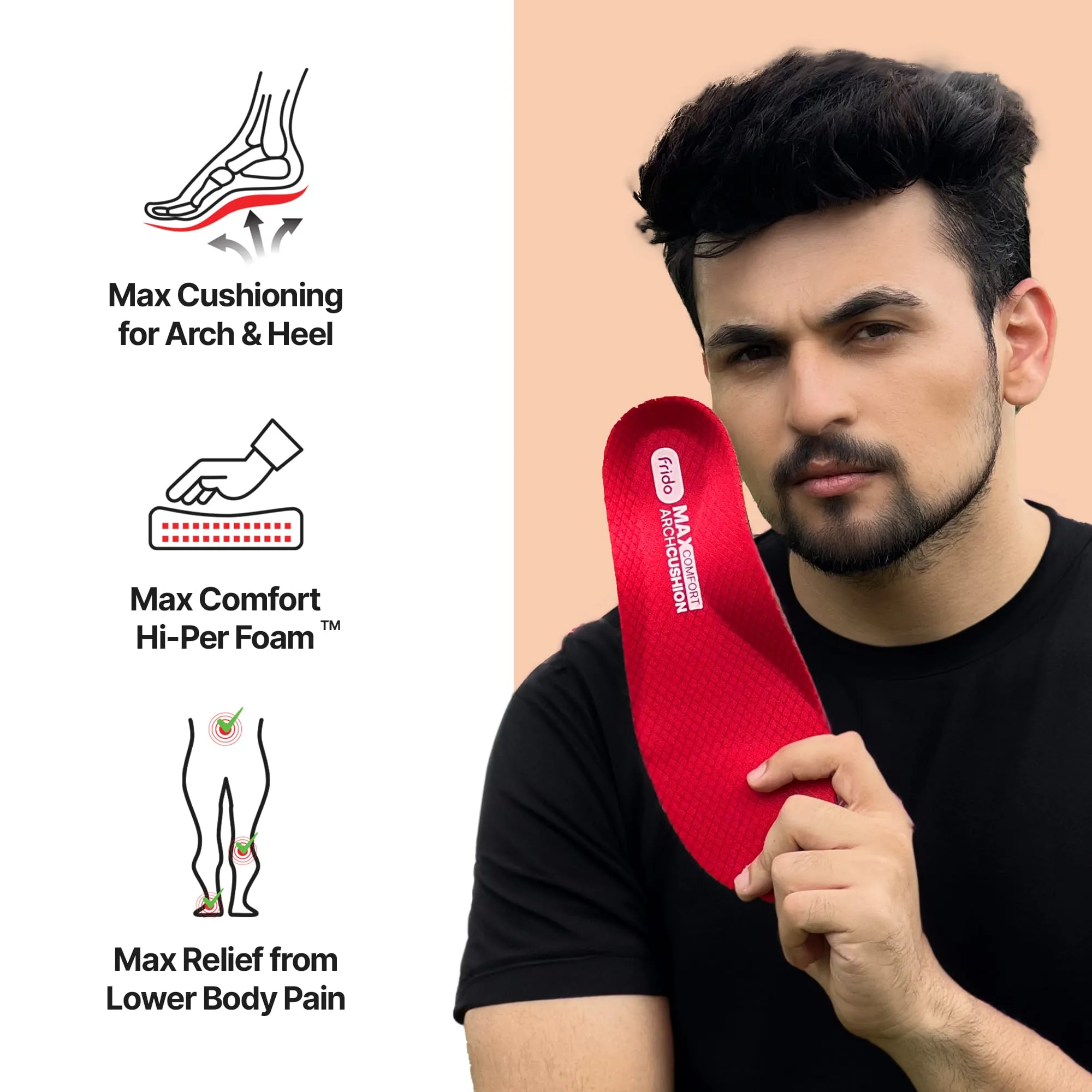 AC - Frido Max Comfort Arch Cushion Insole