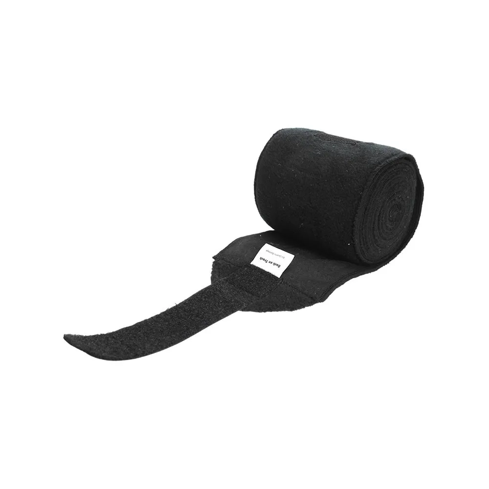 Back on Track Black Fleece Polo Wrap- Pair