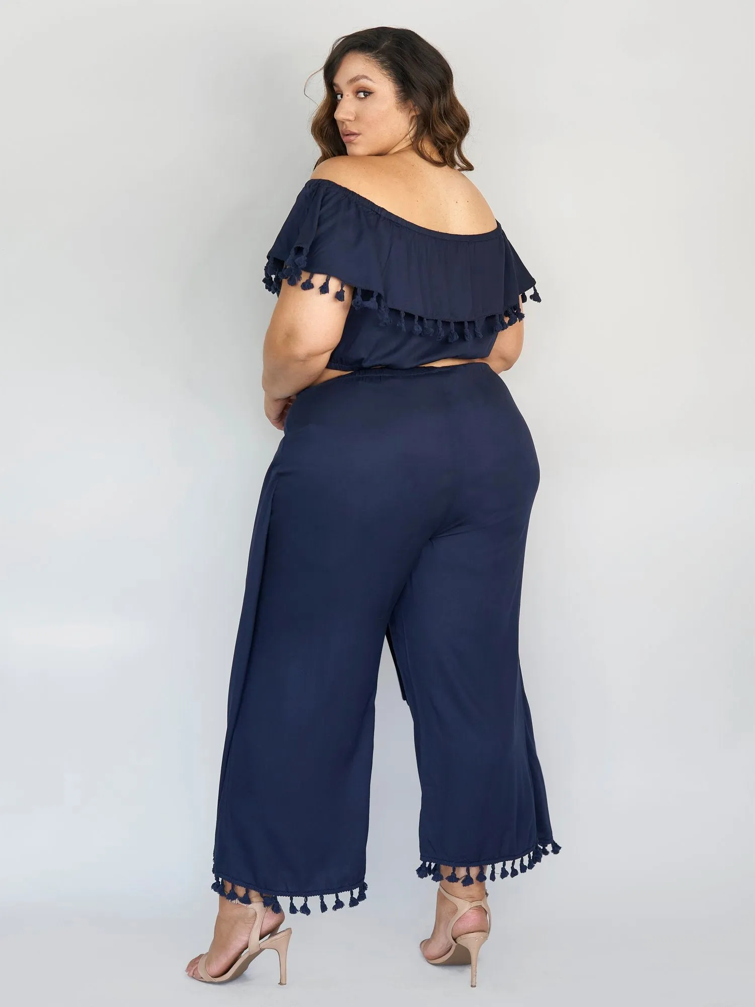 CarrieTulip Split Leg Pants