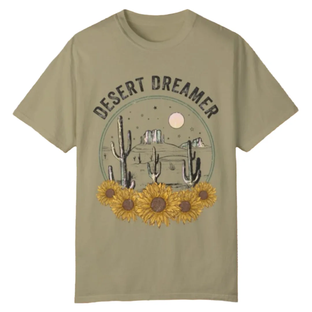 Desert Dreamer Sunflower Tee