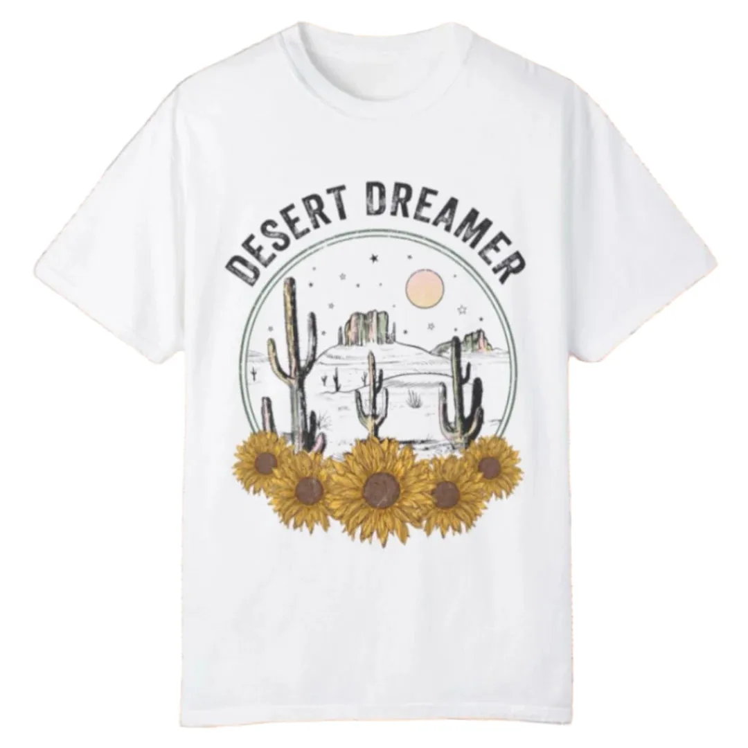 Desert Dreamer Sunflower Tee