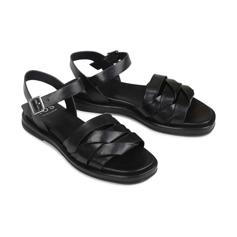 Eos Origami Black Sandal