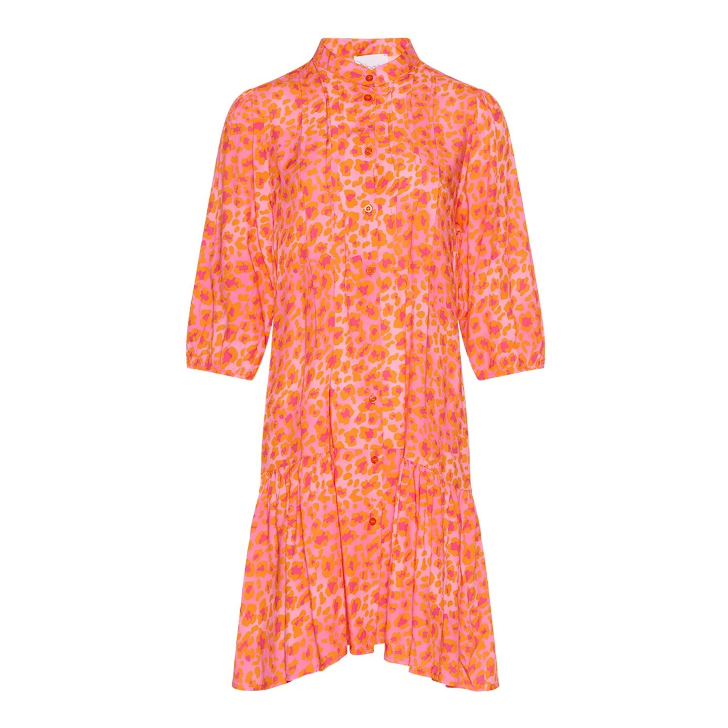 Imogene Sh. Dress - Orange Mix