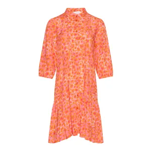 Imogene Sh. Dress - Orange Mix