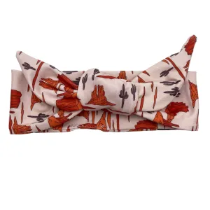 In the Desert Adjustable Tie Headband