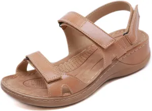 Ladmiple Womens Sandals Dressy Comfortable Summer Flip Flops Arch Support Slipper Beach Roman Open Toe Orthopedic Sandal