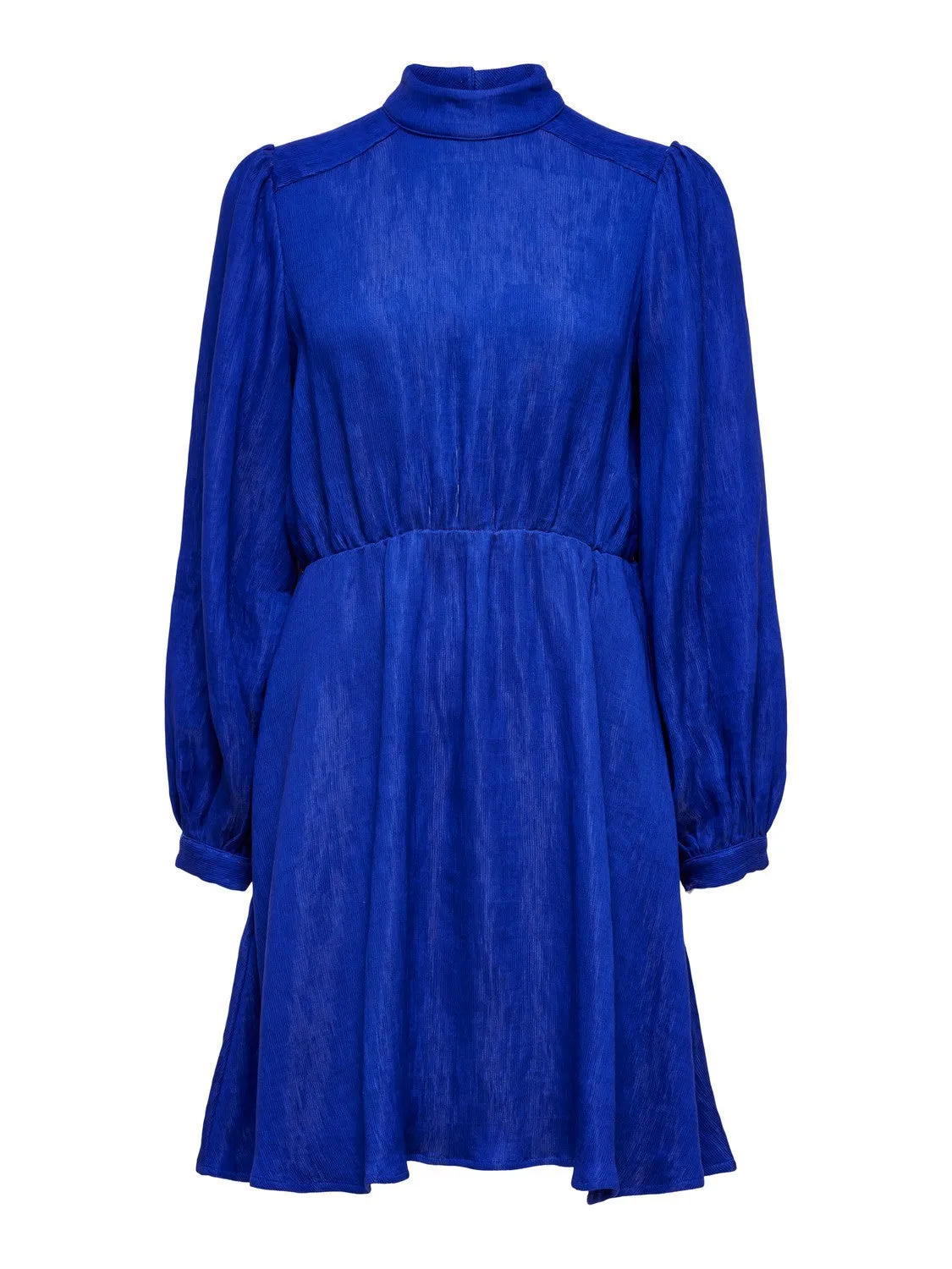 Madina Ls Short Dress - Strong Blue