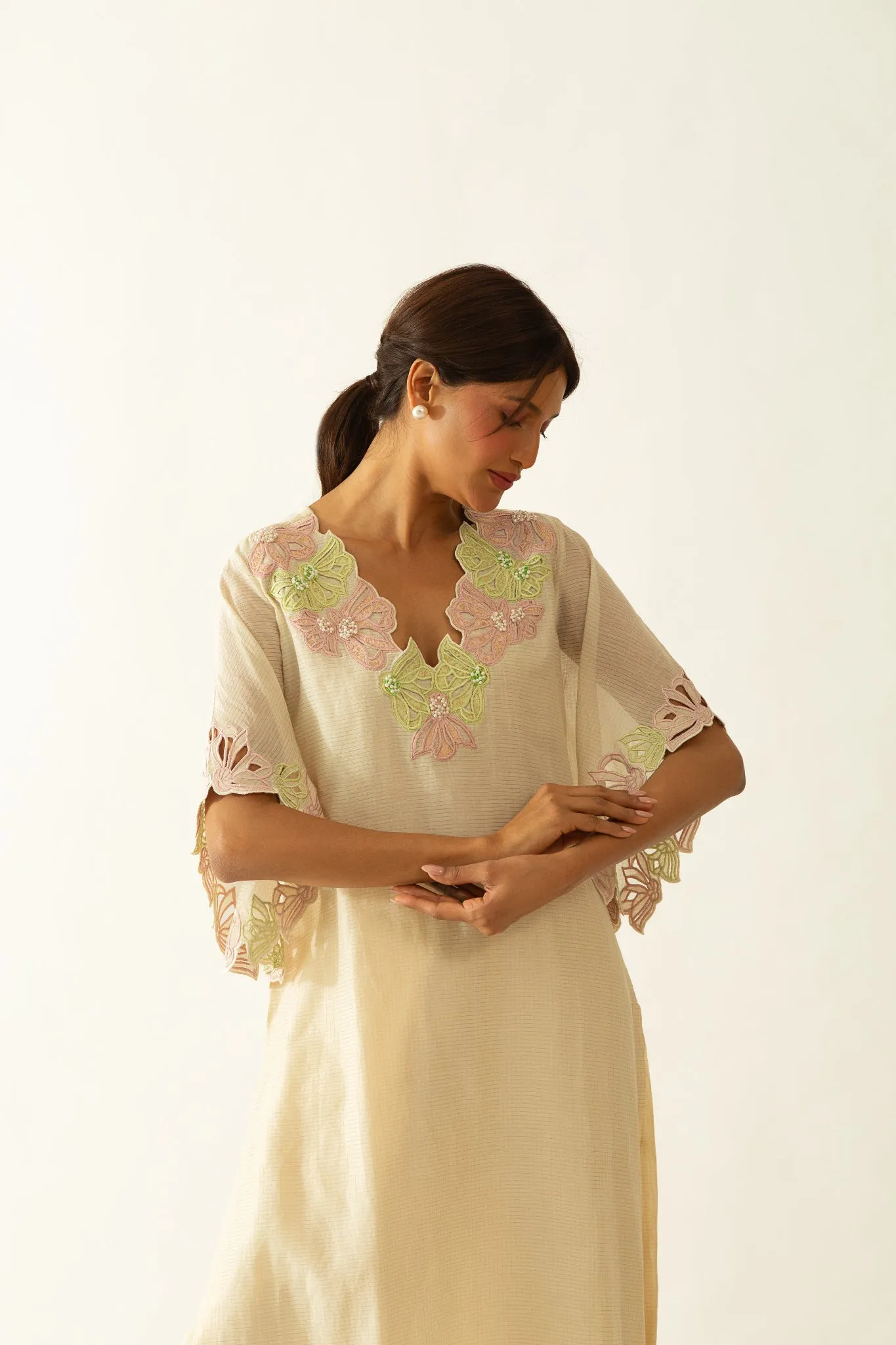 Moonlit Pearl Kurta Set
