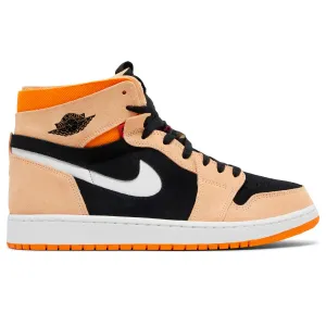 Nike Air Jordan 1 High Zoom Comfort 'Pumpkin Spice', Black