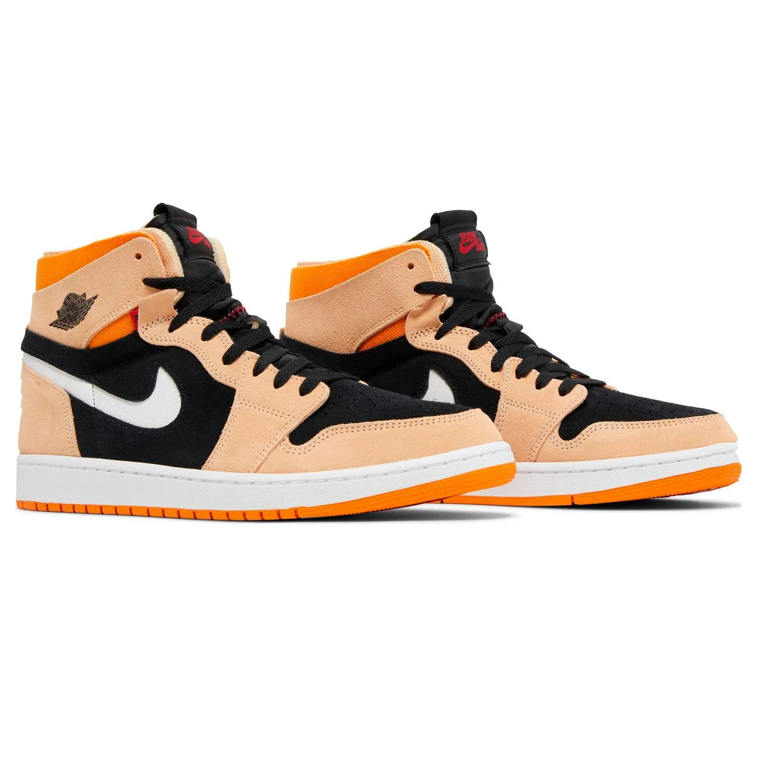Nike Air Jordan 1 High Zoom Comfort 'Pumpkin Spice', Black