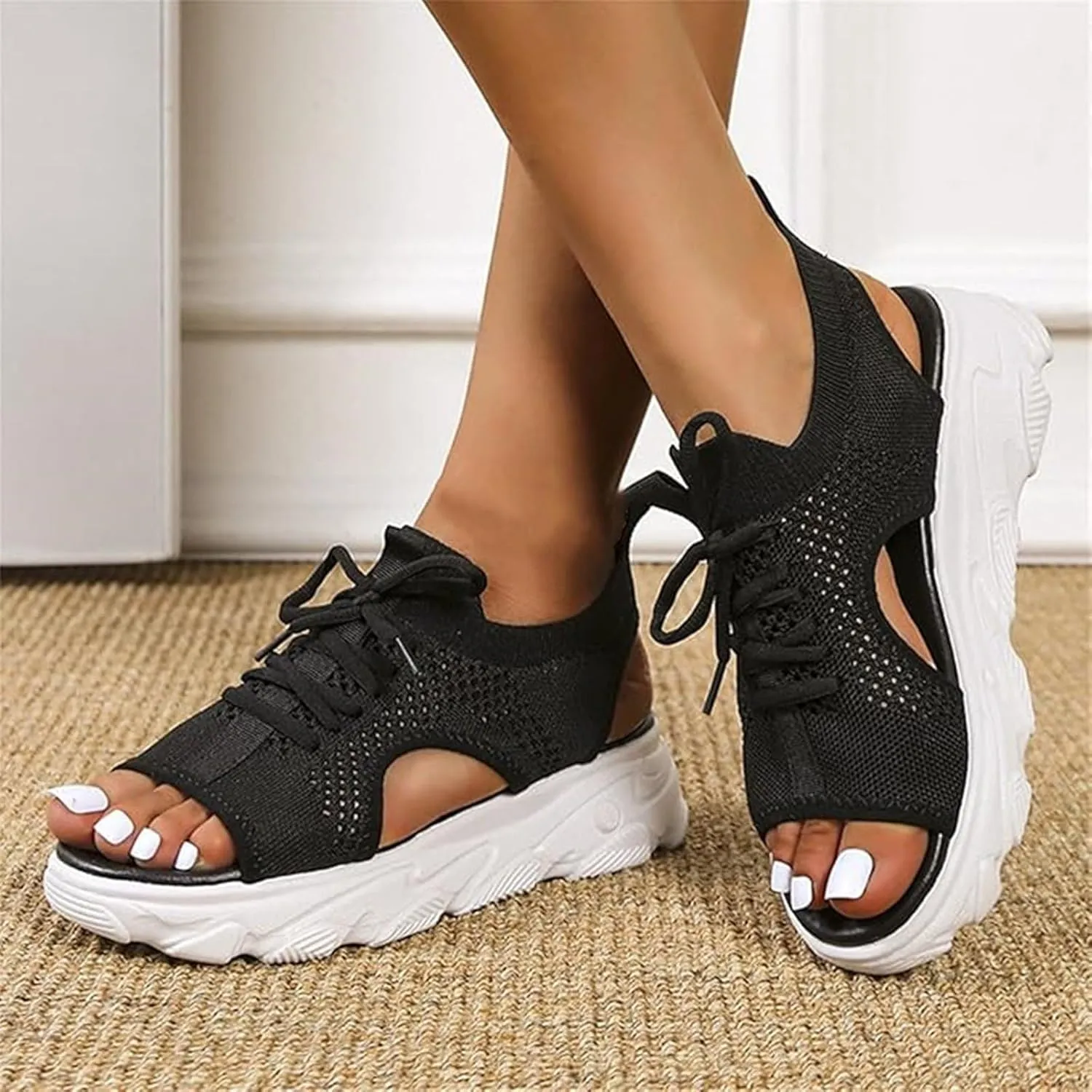 Orthopedic Sandals for Women 2025 Summer Dressy Arch Support Walking Comfortable Breathable Open Toe Sport Sandals