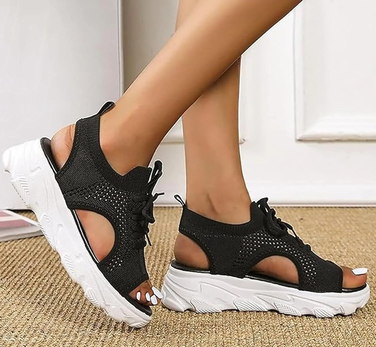 Orthopedic Sandals for Women 2025 Summer Dressy Arch Support Walking Comfortable Breathable Open Toe Sport Sandals