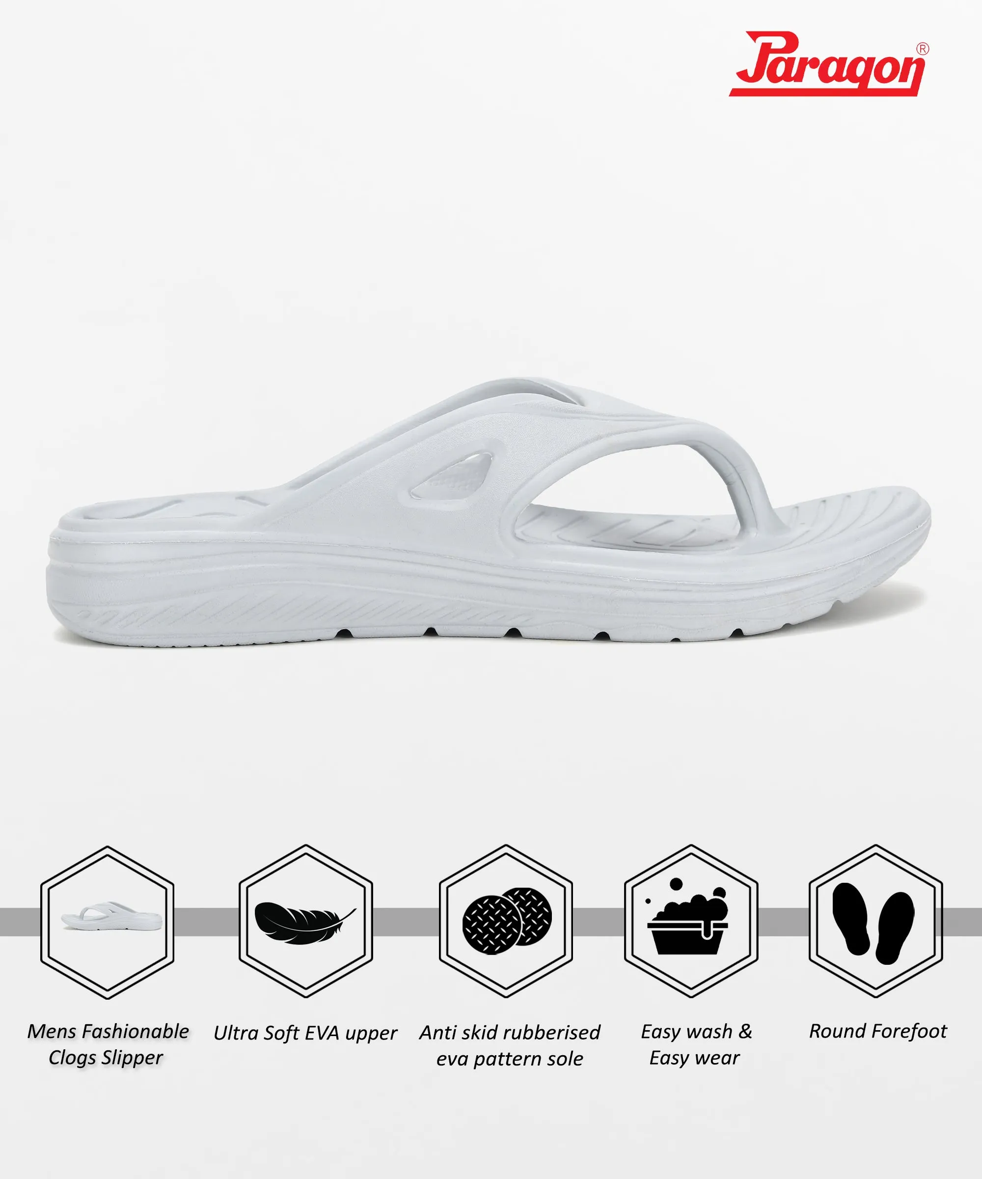 Paragon Blot Men Stylish Lightweight Flipflops | Comfortable soles | Casual & Trendy Slippers | Indoor & Outdoor