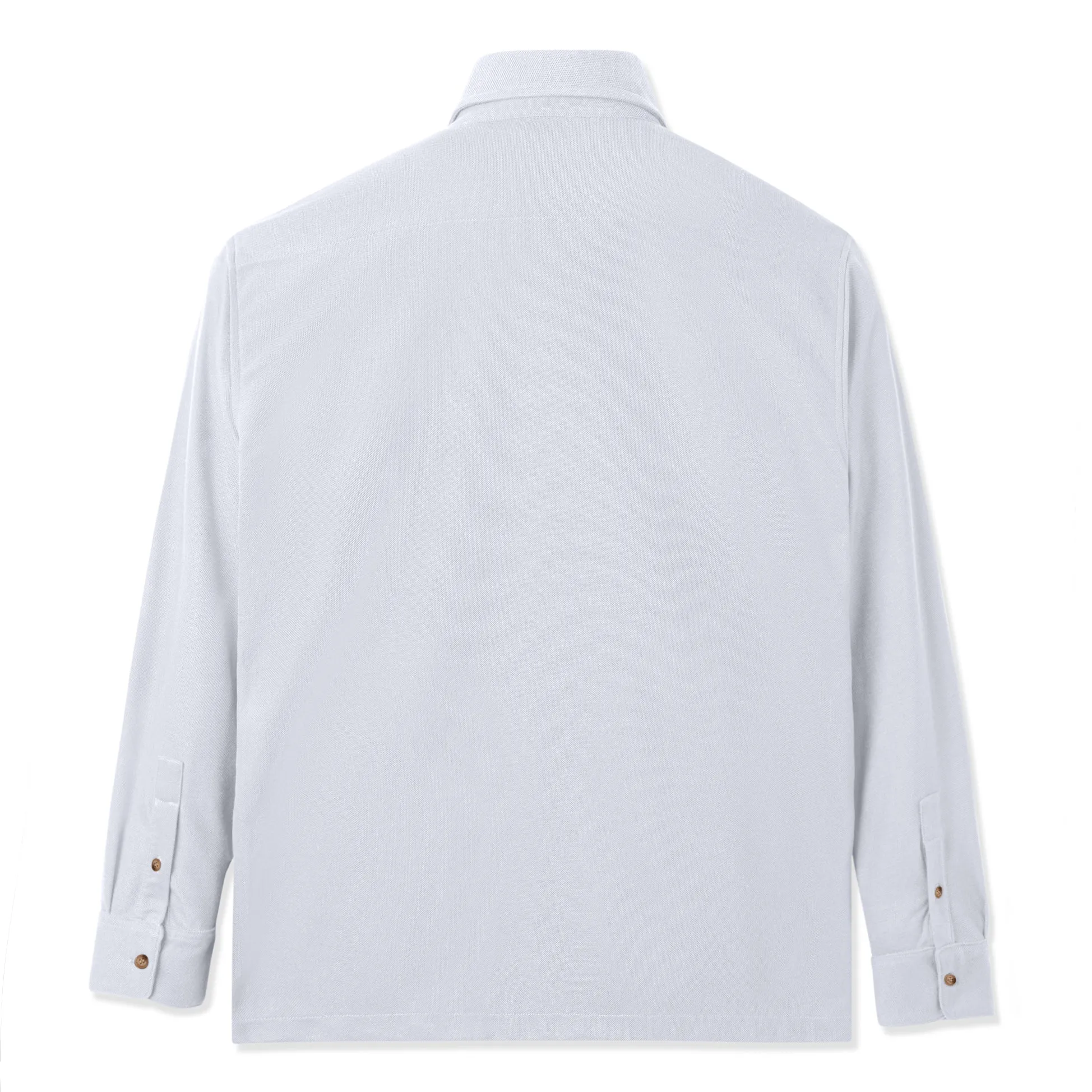Parisian Polo Long Sleeve - White