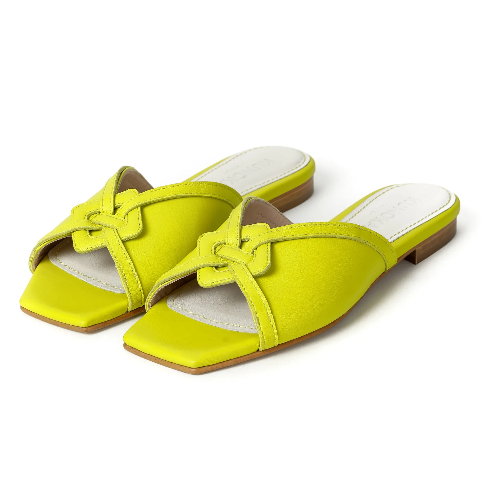 SANDRINE flat sandal - Sunflower