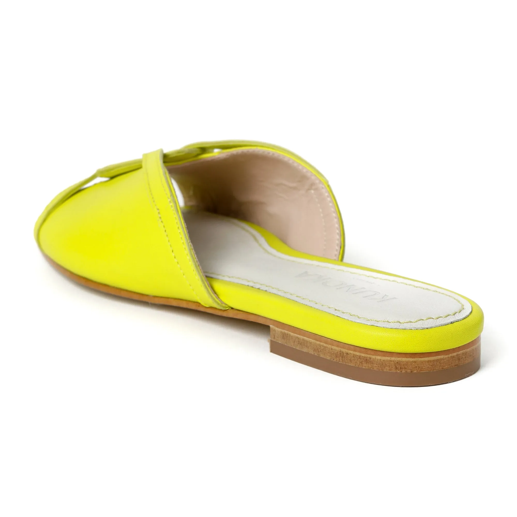 SANDRINE flat sandal - Sunflower