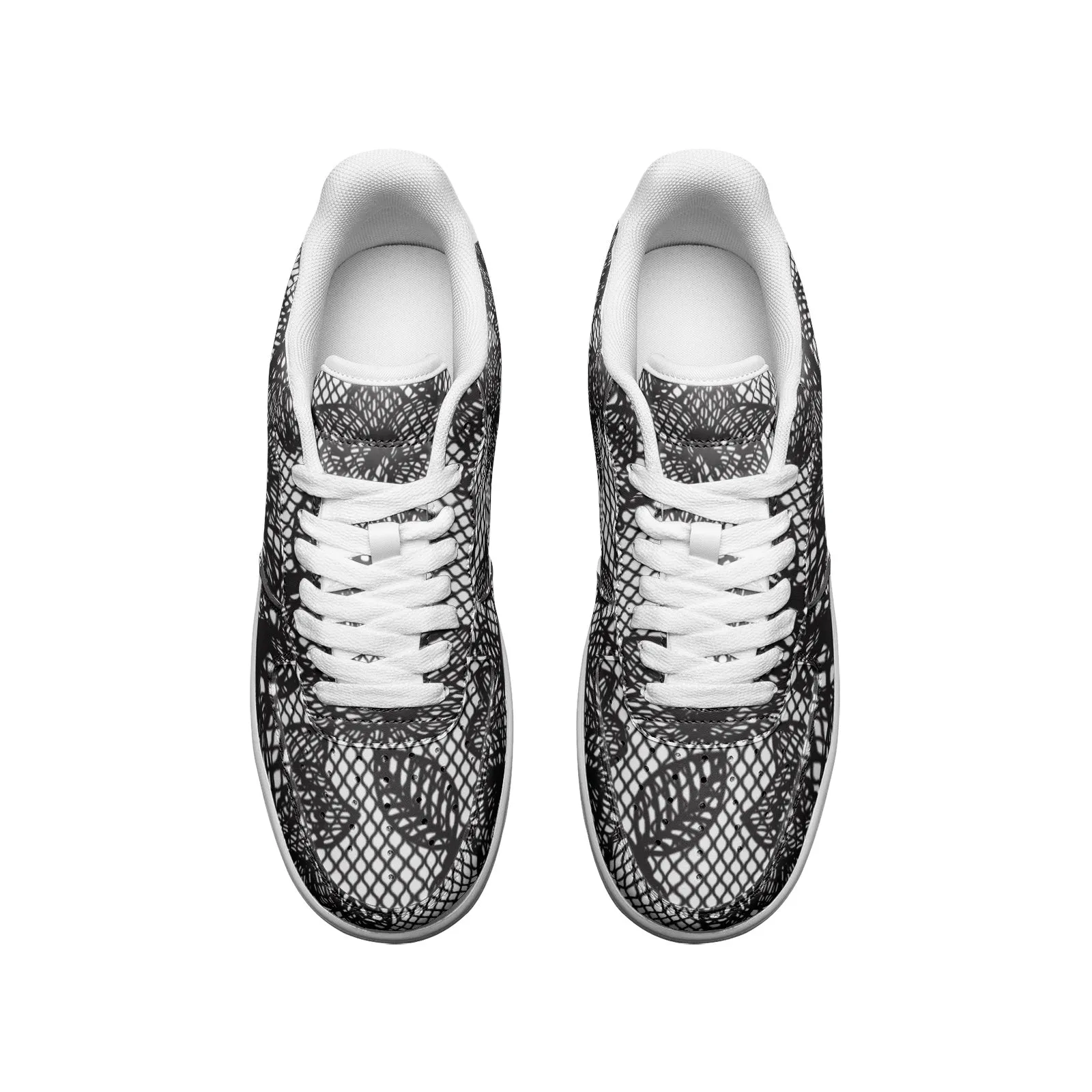 Unisex Low Top Leather Sneakers