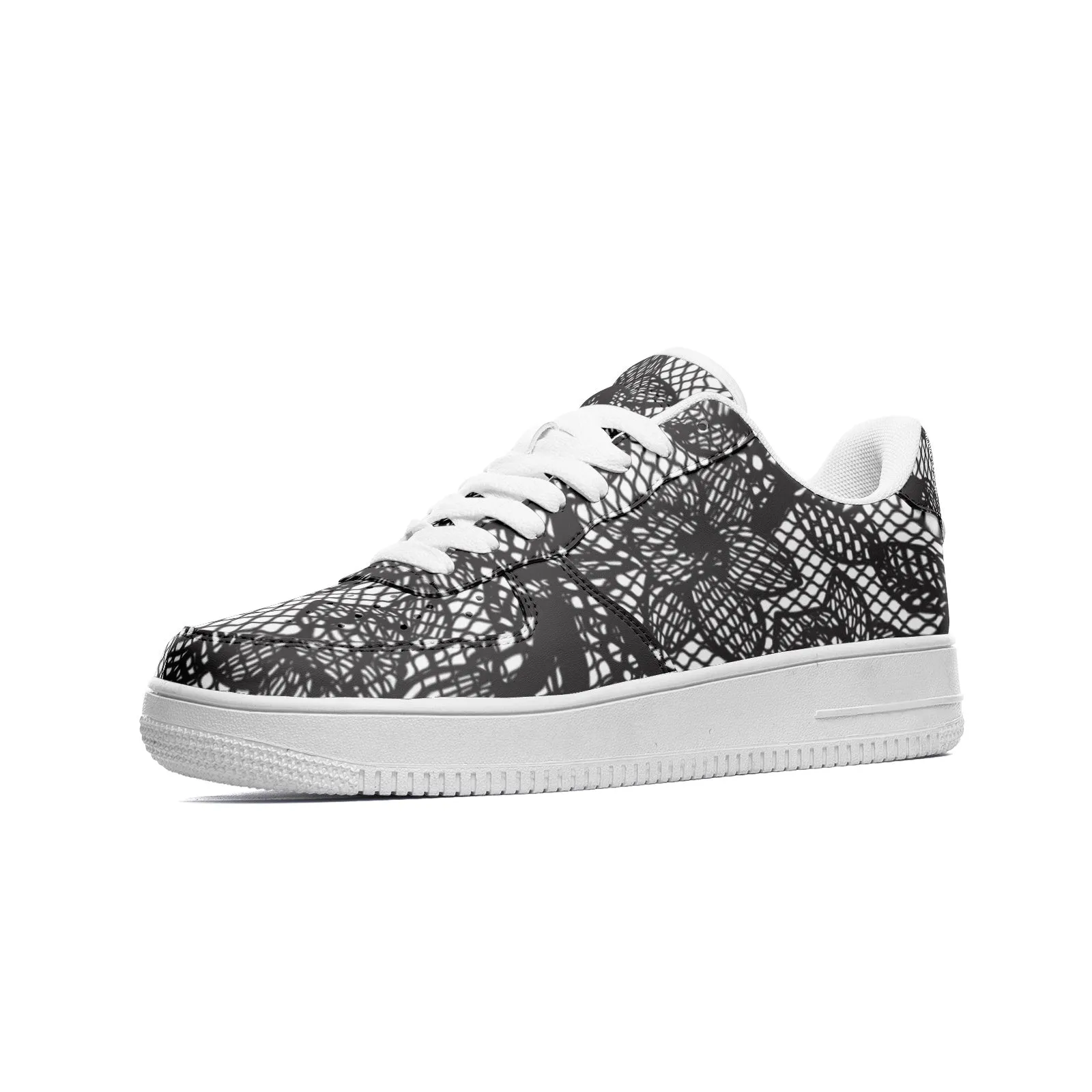 Unisex Low Top Leather Sneakers