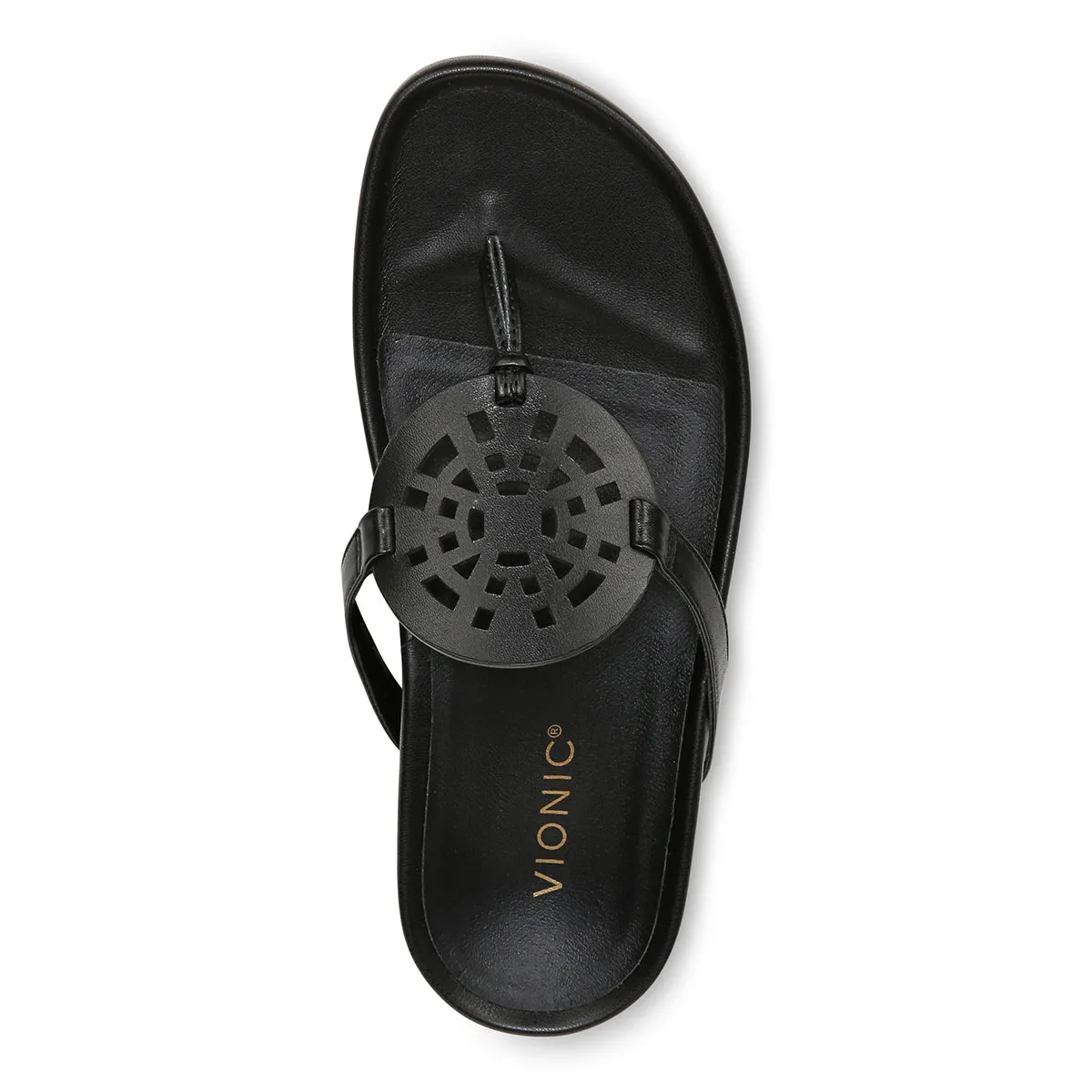 VIONIC SANDAL - SOLARI BLACK