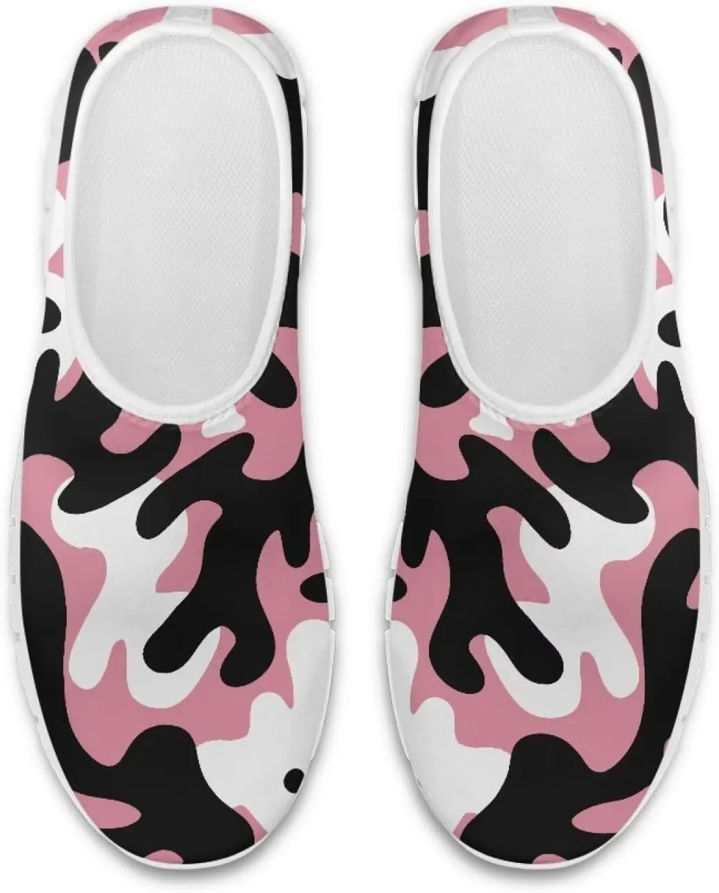 Womens Canvas Shoes Low Top Fashion Sneakers Slip on Walking ShoeWhite Sole