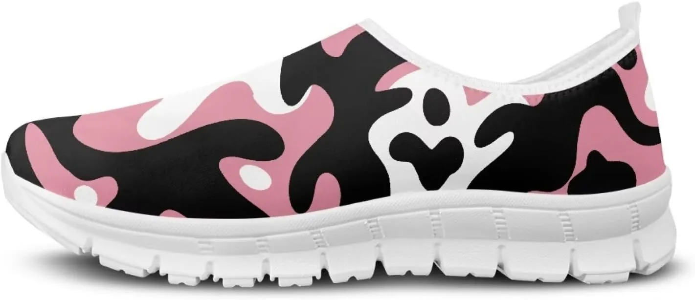 Womens Canvas Shoes Low Top Fashion Sneakers Slip on Walking ShoeWhite Sole